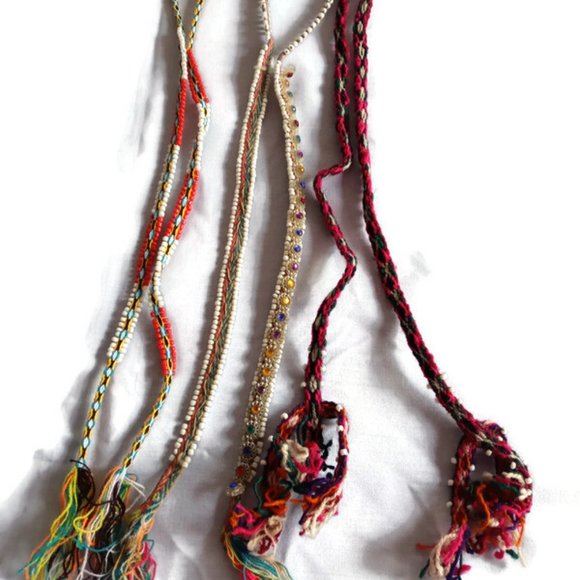 Other - 3 Handmade Dispatch Bows from Ocongate, Cusco - Authentic Shamanic Ceremony Bows